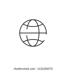 Globe Modern Ui Vector Icon