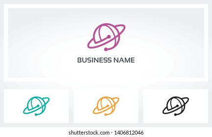 Globe Node Network Connect Logo