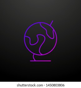 globe nolan icon. Elements of school set. Simple icon for websites, web design, mobile app, info graphics