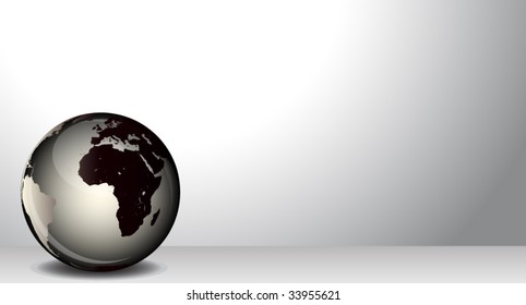 globe on the background