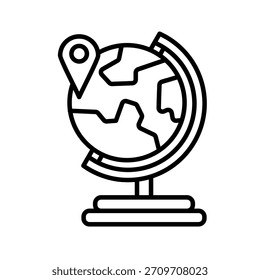 Globales Gliederungssymbol, Vektorgrafik