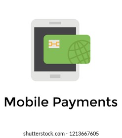 Globe over a mobile conceptualizing mobile payments or ecommerce 