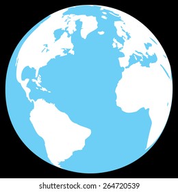 Globe. Planet. Earth.