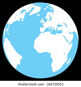 Globe. Planet. Earth.