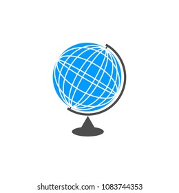 globe planet earth icon vector