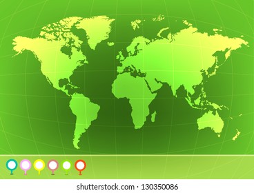 Globe with signals application