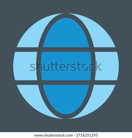 Globe smart trendy colorful vector stunning design useful Illustration colorful background.eps