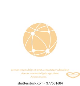 globe, social network icon