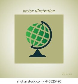  Globe symbol.