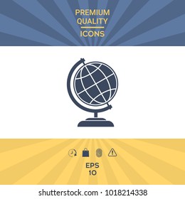 Globe symbol - Earth icon