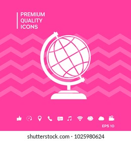 Globe symbol - Earth icon