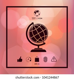 Globe symbol - Earth icon