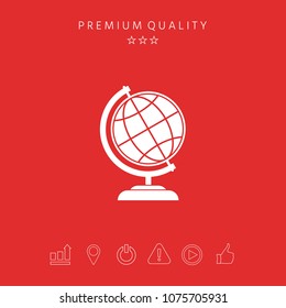 Globe symbol - Earth icon