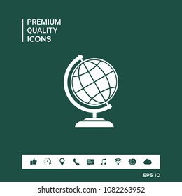 Globe symbol - Earth icon