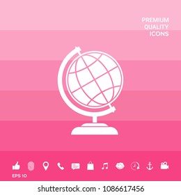Globe symbol - Earth icon