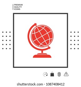 Globe symbol - Earth icon