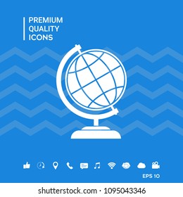 Globe symbol - Earth icon