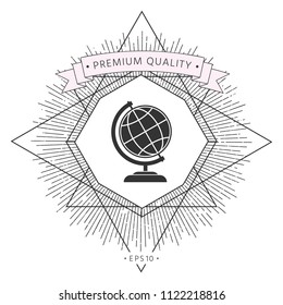 Globe symbol - Earth icon