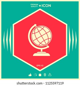 Globe symbol - Earth icon