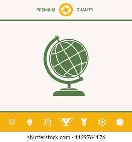 Globe symbol - Earth icon
