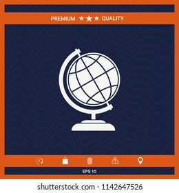 Globe symbol - Earth icon