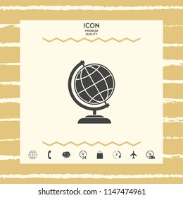 Globe symbol - Earth icon