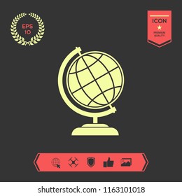 Globe symbol - Earth icon