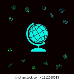 Globe symbol - Earth icon