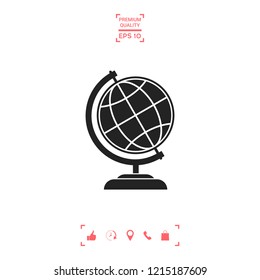 Globe symbol - Earth icon