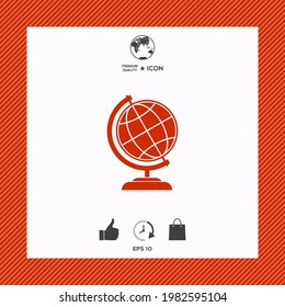 Símbolo de globo - Icono de la Tierra