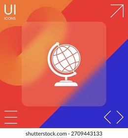 Globe symbol - Earth icon
