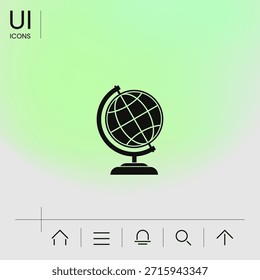 Globe symbol - Earth icon