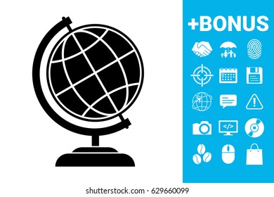 Globe symbol - Earth icon