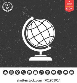 Globe symbol - Earth icon