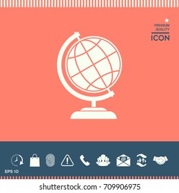 Globe symbol - Earth icon