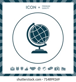 Globe symbol - Earth icon