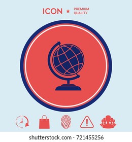 Globe symbol - Earth icon