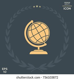 Globe symbol - Earth icon