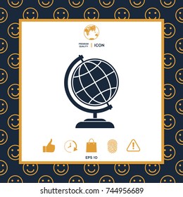 Globe symbol - Earth icon