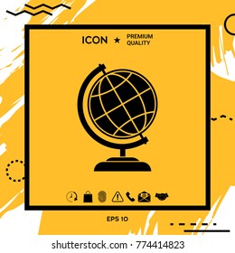 Globe symbol - Earth icon
