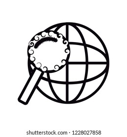 globe symbol icon