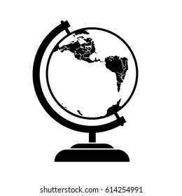 Globe symbol - icon