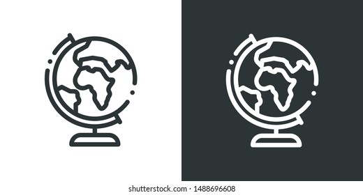 Globe Symbol Sign Icon Vector