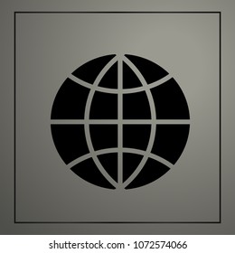 globe symbols icon