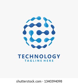 Globe Tech logo design