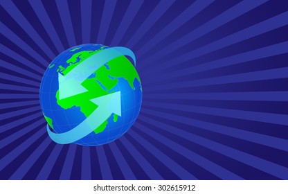 Globe Transportation Background