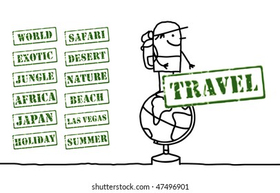 globe trotter and words