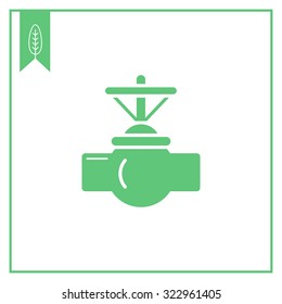 Globe valve icon