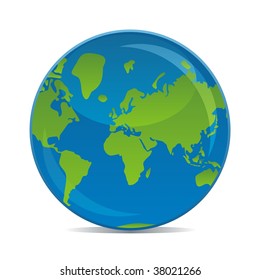 globe in vector