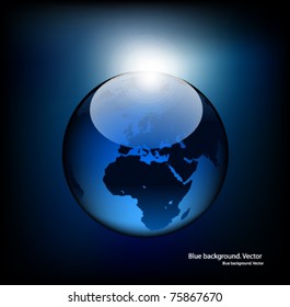 Globe. Vector